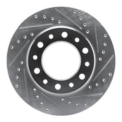 R1 Concepts Toyota Land Cruiser 76 - 89 Front Right Drilled & Slotted Silver Brake Rotor (Part No. rncEDZ - 76169R) | rncEDZ - 76169R - JDMuscleSPK987690