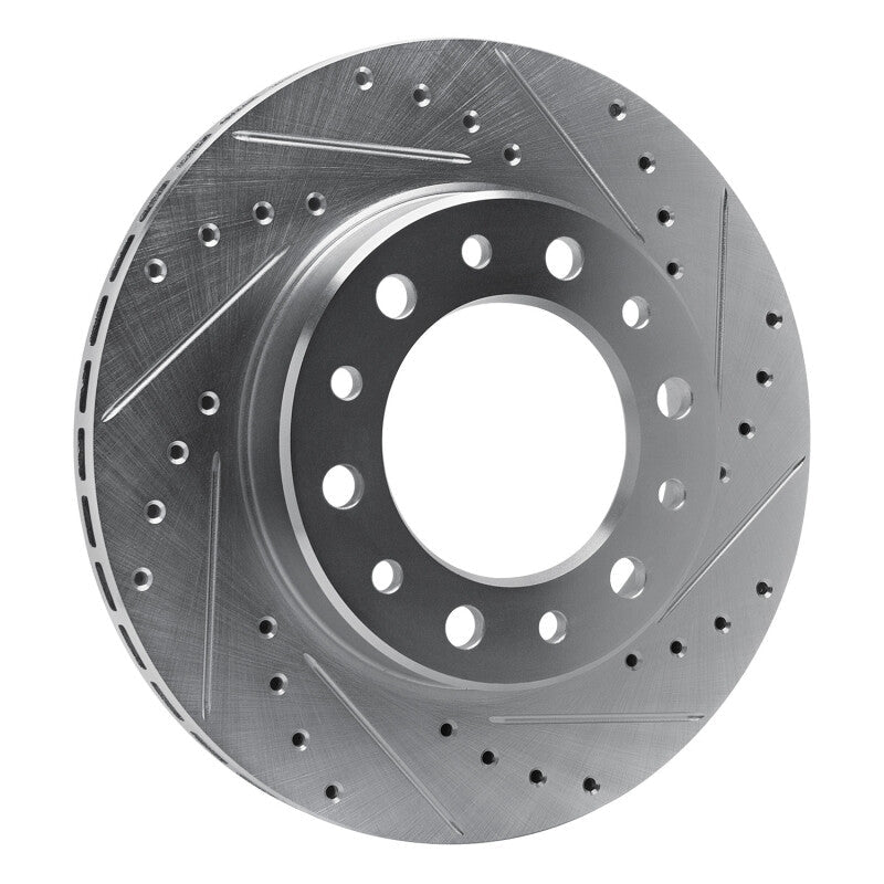R1 Concepts Toyota Land Cruiser 76 - 89 Front Right Drilled & Slotted Silver Brake Rotor (Part No. rncEDZ - 76169R) | rncEDZ - 76169R - JDMuscleSPK987690
