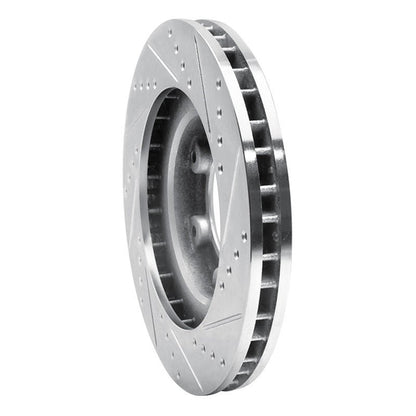 R1 Concepts Toyota Land Cruiser Front Left Drilled & Slotted Silver Brake Rotor (Part rncEDZ - 76110L) | rncEDZ - 76110L - JDMuscleSPK987617