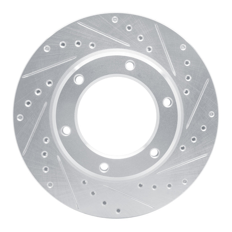 R1 Concepts Toyota Land Cruiser Front Right Drilled & Slotted Brake Rotor (1990 - 1992) | rncEDZ - 76110R - JDMuscleSPK987618