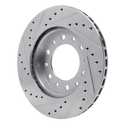 R1 Concepts Toyota Land Cruiser Front Right Drilled & Slotted Brake Rotor (Part rncECB - 76169R) | rncECB - 76169R - JDMuscleSPK983761
