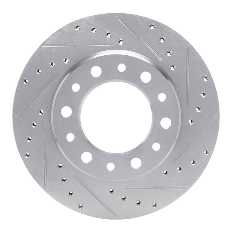 R1 Concepts Toyota Land Cruiser Front Right Drilled & Slotted Brake Rotor (Part rncECB - 76169R) | rncECB - 76169R - JDMuscleSPK983761