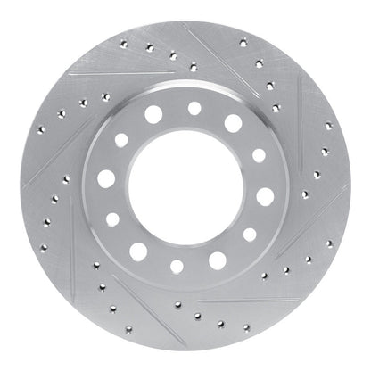 R1 Concepts Toyota Land Cruiser Front Right Drilled & Slotted Brake Rotor (Part rncECB - 76169R) | rncECB - 76169R - JDMuscleSPK983761