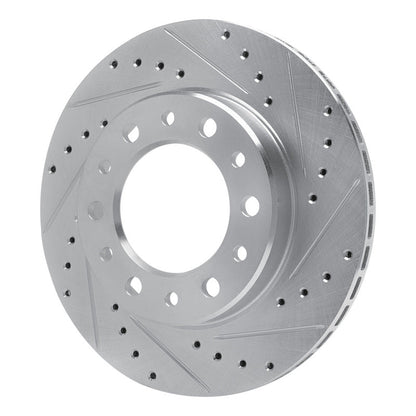 R1 Concepts Toyota Land Cruiser Front Right Drilled & Slotted Brake Rotor (Part rncECB - 76169R) | rncECB - 76169R - JDMuscleSPK983761