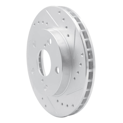 R1 Concepts Toyota MR2 1991 - 1995 Front Right Drilled & Slotted Silver Brake Rotor | rncEDZ - 76047R - JDMuscleSPK987534