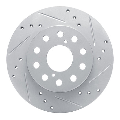 R1 Concepts Toyota MR2 1991 - 1995 Rear Right Drilled and Slotted Brake Rotor | rncEDZ - 76048R - JDMuscleSPK987536