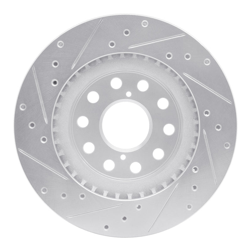 R1 Concepts Toyota MR2 1992 - 1995 Rear Right Drilled & Slotted Brake Rotor | rncEDZ - 76058R - JDMuscleSPK987542