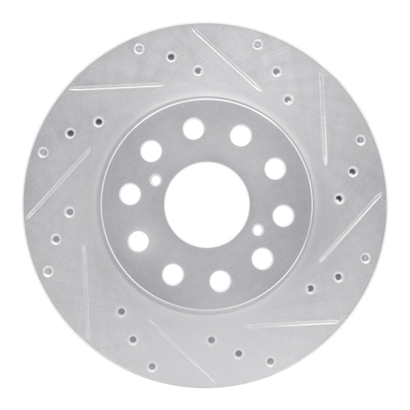 R1 Concepts Toyota MR2 1992 - 1995 Rear Right Drilled & Slotted Brake Rotor | rncEDZ - 76058R - JDMuscleSPK987542