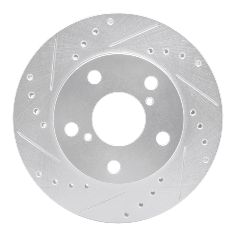 R1 Concepts Toyota MR2 Front Left Drilled & Slotted Brake Rotor (1991 - 1995) | rncEDZ - 76047L - JDMuscleSPK987533