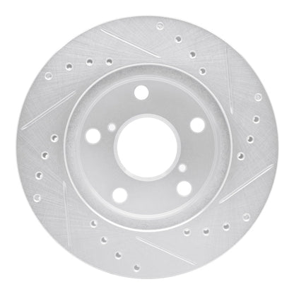 R1 Concepts Toyota MR2 Front Left Drilled & Slotted Brake Rotor (1991 - 1995) | rncEDZ - 76047L - JDMuscleSPK987533