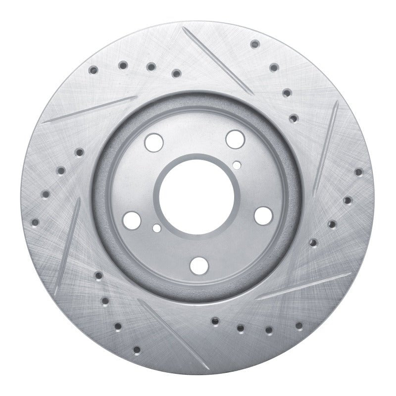 R1 Concepts Toyota MR2 Front Left Drilled & Slotted Silver Brake Rotor - Part  RNCEDZ - 76057L | rncEDZ - 76057L - JDMuscleSPK987539
