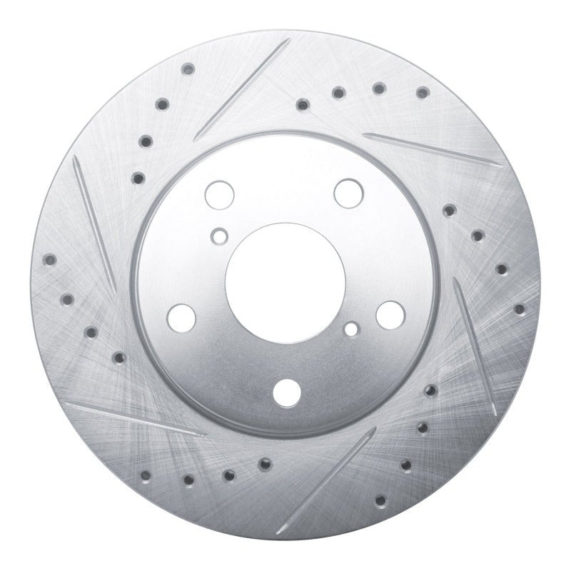 R1 Concepts Toyota MR2 Front Left Drilled & Slotted Silver Brake Rotor - Part  RNCEDZ - 76057L | rncEDZ - 76057L - JDMuscleSPK987539