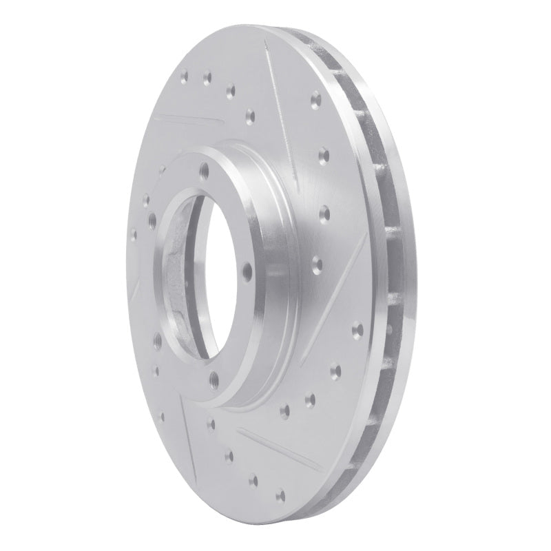 R1 Concepts Toyota Pickup 1985 - 1992 Front Right Drilled & Slotted Silver Brake Rotor | rncEDZ - 76098R - JDMuscleSPK987596