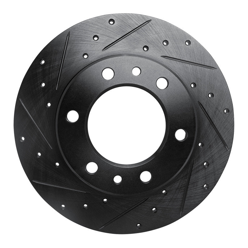 R1 Concepts Toyota Pickup Front Left Drilled & Slotted Brake Rotor (1981 - 1985) | rncECB - 76095L - JDMuscleSPK983709