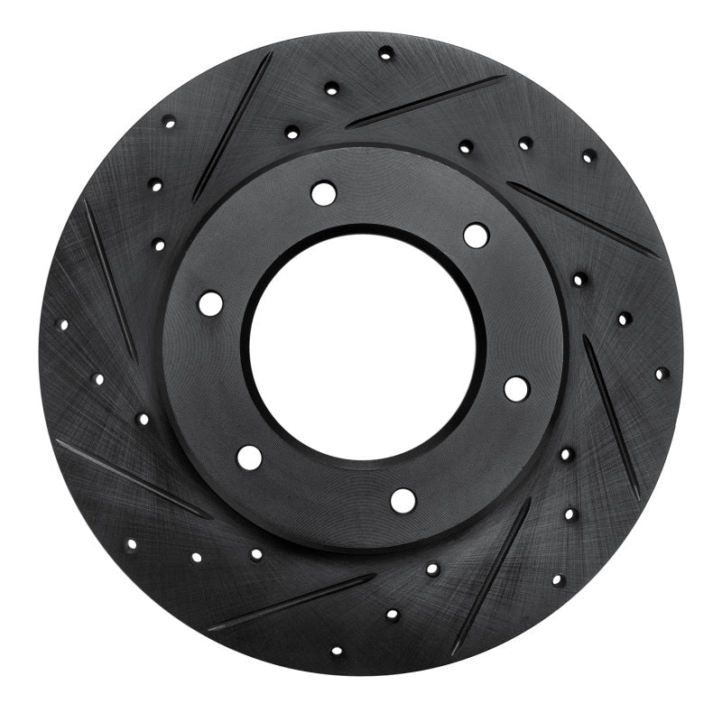 R1 Concepts Toyota Pickup Front Left Drilled & Slotted Brake Rotor – Model RNC - ECB - 76093L | rncECB - 76093L - JDMuscleSPK983705