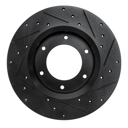 R1 Concepts Toyota Pickup Front Left Drilled & Slotted Brake Rotor – Model RNC - ECB - 76093L | rncECB - 76093L - JDMuscleSPK983705