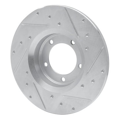 R1 Concepts Toyota Pickup Front Left Drilled & Slotted Silver Brake Rotor (1980 - 1983) | rncEDZ - 76092L - JDMuscleSPK987585