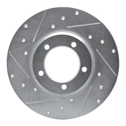 R1 Concepts Toyota Pickup Front Left Drilled & Slotted Silver Brake Rotor (1980 - 1983) | rncEDZ - 76092L - JDMuscleSPK987585