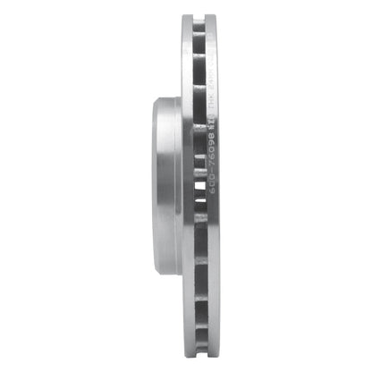 R1 Concepts Toyota Pickup Front Left Drilled & Slotted Silver Brake Rotor (1985 - 1992) | rncEDZ - 76098L - JDMuscleSPK987595