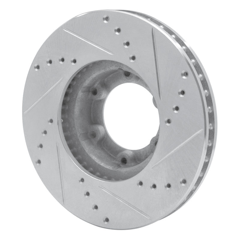 R1 Concepts Toyota Pickup Front Left Drilled & Slotted Silver Brake Rotor (Part No. RNCEDZ - 76107L) | rncEDZ - 76107L - JDMuscleSPK987611