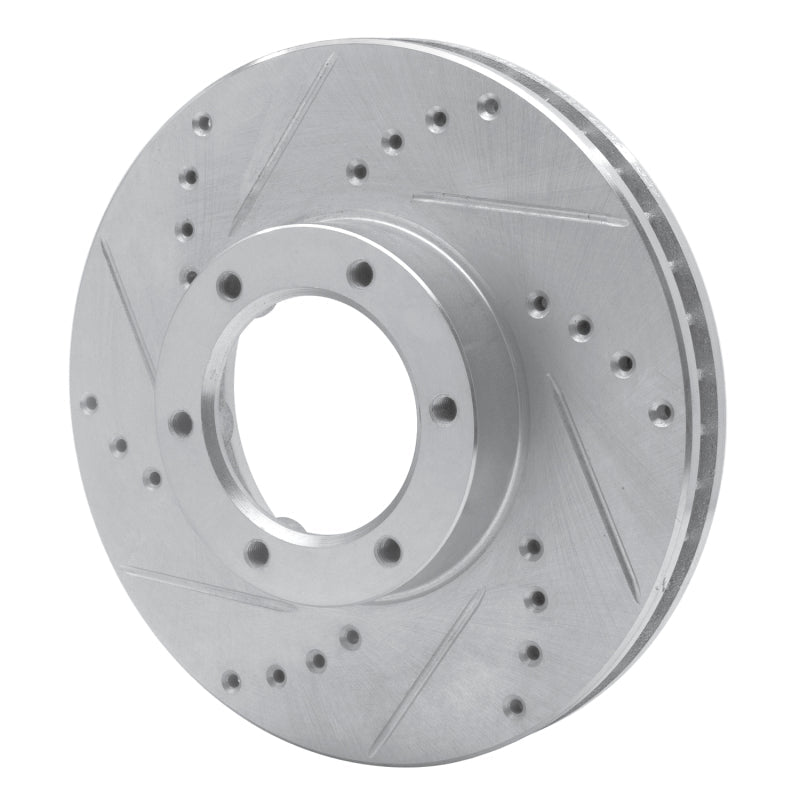 R1 Concepts Toyota Pickup Front Left Drilled & Slotted Silver Brake Rotor (Part No. RNCEDZ - 76107L) | rncEDZ - 76107L - JDMuscleSPK987611