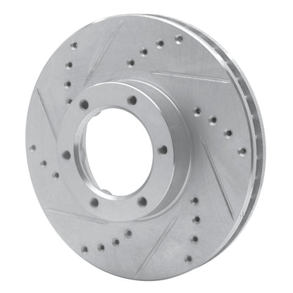 R1 Concepts Toyota Pickup Front Left Drilled & Slotted Silver Brake Rotor (Part No. RNCEDZ - 76107L) | rncEDZ - 76107L - JDMuscleSPK987611