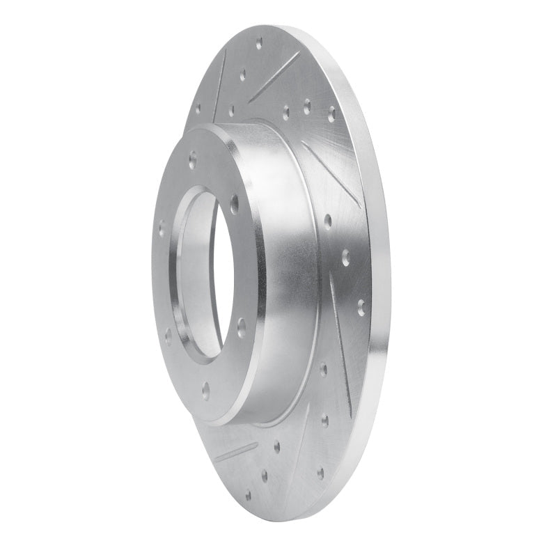 R1 Concepts Toyota Pickup Front Left Drilled & Slotted Silver Brake Rotor (Part rncEDZ - 76093L) | rncEDZ - 76093L - JDMuscleSPK987587