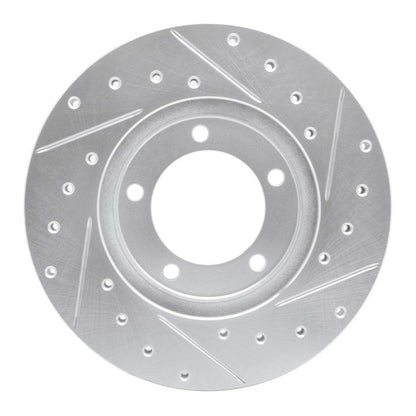 R1 Concepts Toyota Pickup Front Left Drilled & Slotted Silver Brake Rotor (Part rncEDZ - 76094L) | rncEDZ - 76094L - JDMuscleSPK987589