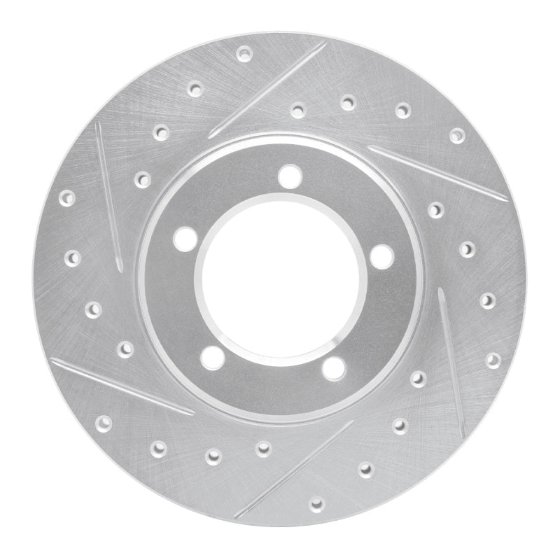 R1 Concepts Toyota Pickup Front Left Drilled & Slotted Silver Brake Rotor (Part rncEDZ - 76094L) | rncEDZ - 76094L - JDMuscleSPK987589