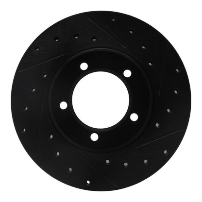 R1 Concepts Toyota Pickup Front Right Drilled & Slotted Brake Rotor (1980 - 1983) | rncECB - 76094R - JDMuscleSPK983708
