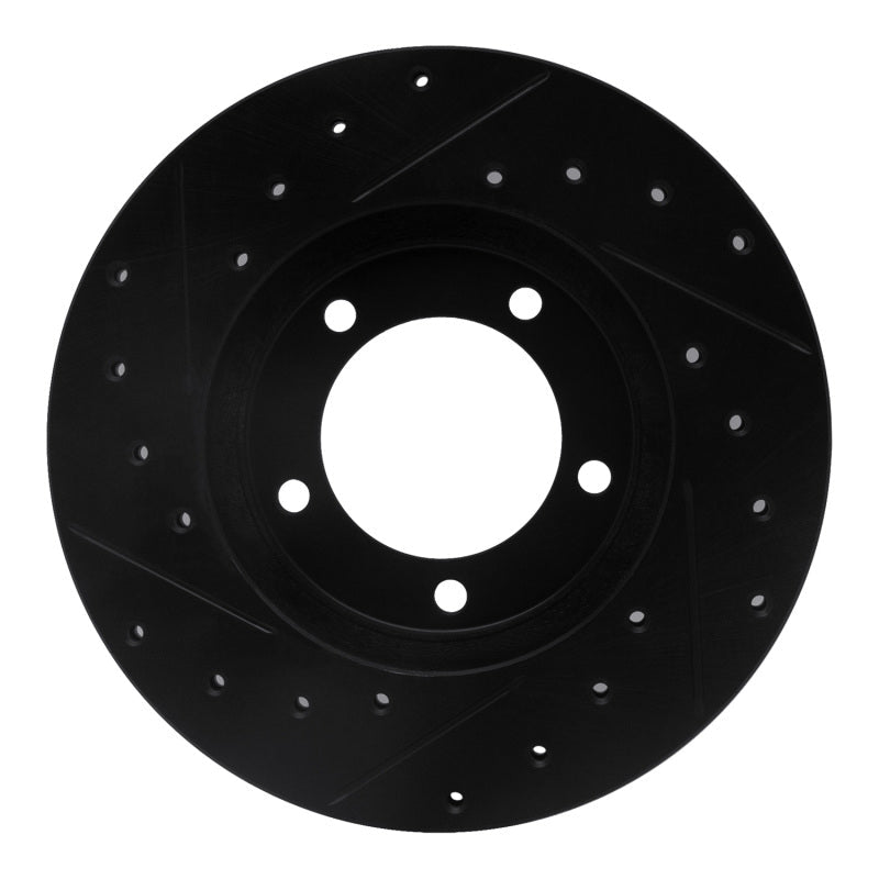 R1 Concepts Toyota Pickup Front Right Drilled & Slotted Brake Rotor (1980 - 1983) | rncECB - 76094R - JDMuscleSPK983708