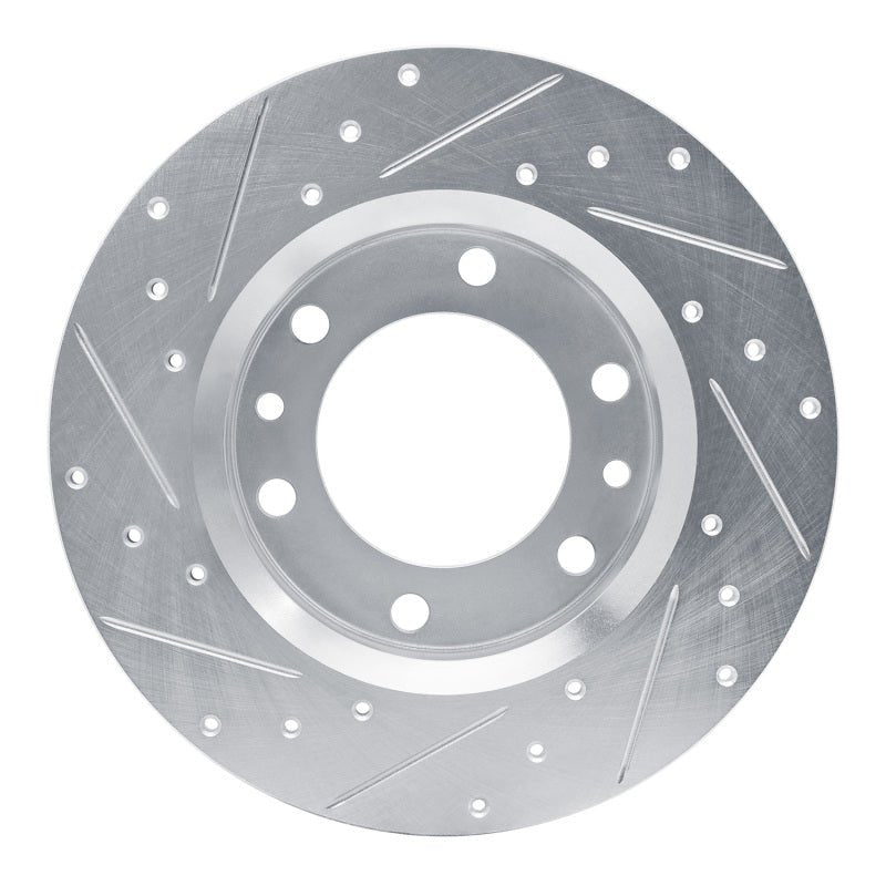 R1 Concepts Toyota Pickup Front Right Drilled & Slotted Brake Rotor (1981 - 1985) | rncEDZ - 76095R - JDMuscleSPK987592