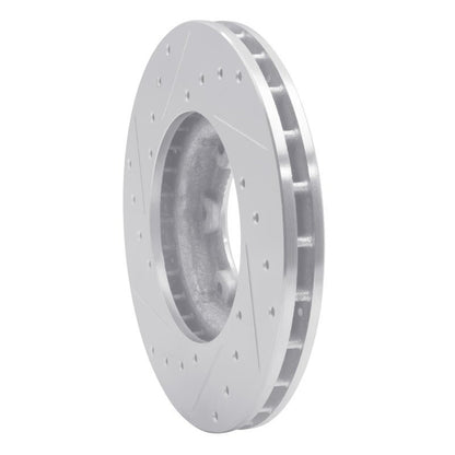 R1 Concepts Toyota Pickup Front Right Drilled & Slotted Brake Rotor (1987 - 1988) - Silver | rncEDZ - 76105R - JDMuscleSPK987608