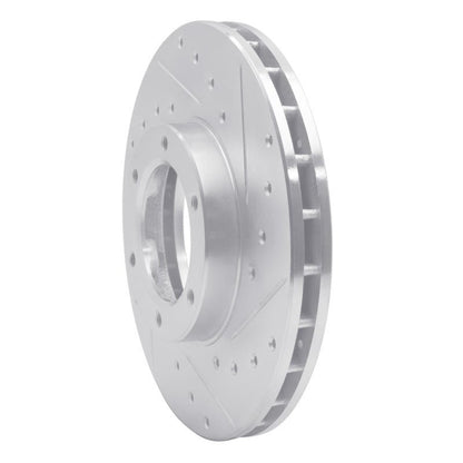 R1 Concepts Toyota Pickup Front Right Drilled & Slotted Brake Rotor (1987 - 1988) - Silver | rncEDZ - 76105R - JDMuscleSPK987608