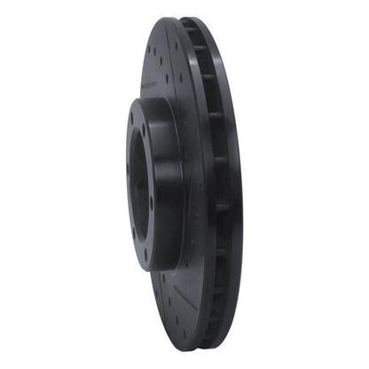 R1 Concepts Toyota Pickup Front Right Drilled & Slotted Brake Rotor - Black Part Number RNC - ECB - 76105R | rncECB - 76105R - JDMuscleSPK983720