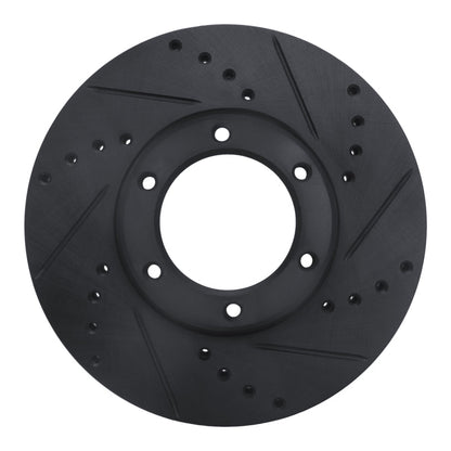 R1 Concepts Toyota Pickup Front Right Drilled & Slotted Brake Rotor (Part rncECB - 76107R) | rncECB - 76107R - JDMuscleSPK983724