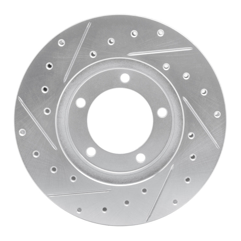 R1 Concepts Toyota Pickup Front Right Drilled & Slotted Silver Brake Rotor (1980 - 1983) | rncEDZ - 76094R - JDMuscleSPK987590