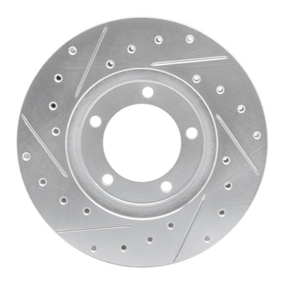 R1 Concepts Toyota Pickup Front Right Drilled & Slotted Silver Brake Rotor (1980 - 1983) | rncEDZ - 76094R - JDMuscleSPK987590