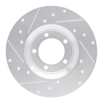 R1 Concepts Toyota Pickup Front Right Drilled & Slotted Silver Brake Rotor (75 - 83) | rncEDZ - 76092R - JDMuscleSPK987586