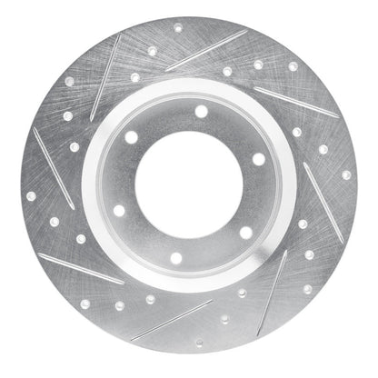 R1 Concepts Toyota Pickup Front Right Drilled & Slotted Silver Brake Rotor (Part rncEDZ - 76093R) | rncEDZ - 76093R - JDMuscleSPK987588