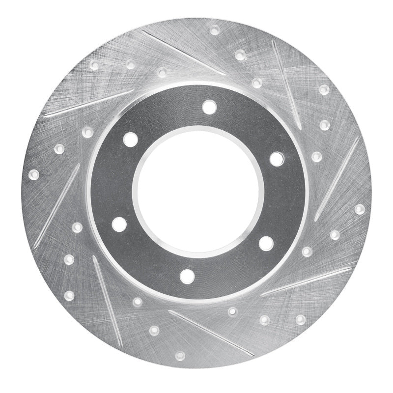 R1 Concepts Toyota Pickup Front Right Drilled & Slotted Silver Brake Rotor (Part rncEDZ - 76093R) | rncEDZ - 76093R - JDMuscleSPK987588