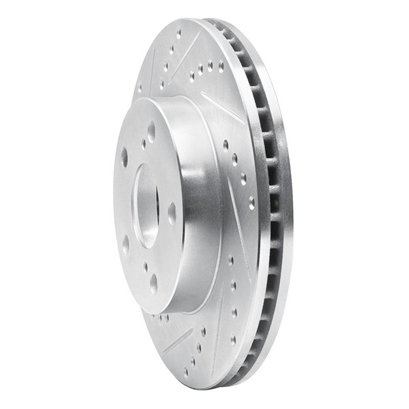 R1 Concepts Toyota Previa Front Left Drilled & Slotted Silver Brake Rotor (Part rncEDZ - 76111L) | rncEDZ - 76111L - JDMuscleSPK987619