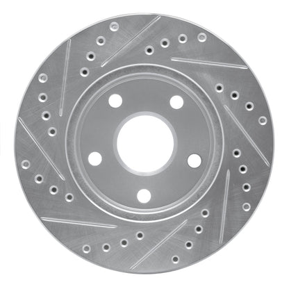 R1 Concepts Toyota Previa Front Right Drilled & Slotted Silver Brake Rotor (Part Number: RNCEDZ - 76111R) | rncEDZ - 76111R - JDMuscleSPK987620
