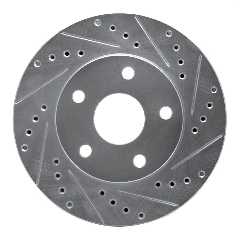 R1 Concepts Toyota Previa Front Right Drilled & Slotted Silver Brake Rotor (Part Number: RNCEDZ - 76111R) | rncEDZ - 76111R - JDMuscleSPK987620