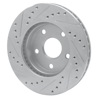 R1 Concepts Toyota Previa Front Right Drilled & Slotted Silver Brake Rotor (Part Number: RNCEDZ - 76111R) | rncEDZ - 76111R - JDMuscleSPK987620