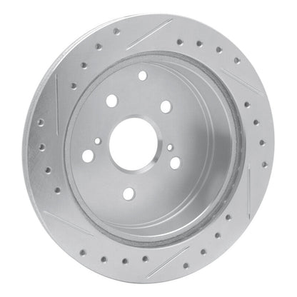 R1 Concepts Toyota Previa Rear Right Drilled & Slotted Brake Rotor (1986 - 1997) | rncEDZ - 76101R - JDMuscleSPK987602