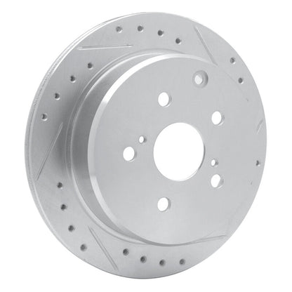 R1 Concepts Toyota Previa Rear Right Drilled & Slotted Brake Rotor (1986 - 1997) | rncEDZ - 76101R - JDMuscleSPK987602