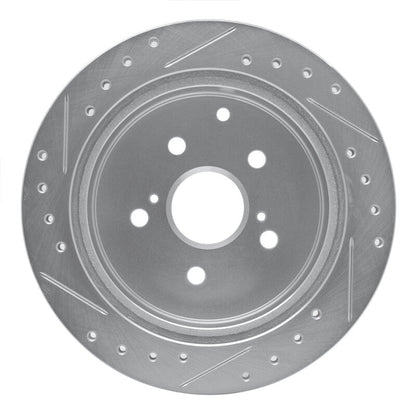 R1 Concepts Toyota Previa Rear Right Drilled & Slotted Brake Rotor (1986 - 1997) | rncEDZ - 76101R - JDMuscleSPK987602