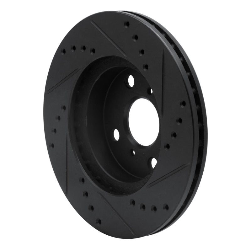 R1 Concepts Toyota Prius 2001 - 2003 Front Left Drilled & Slotted Brake Rotor | rncECB - 76074L - JDMuscleSPK983701