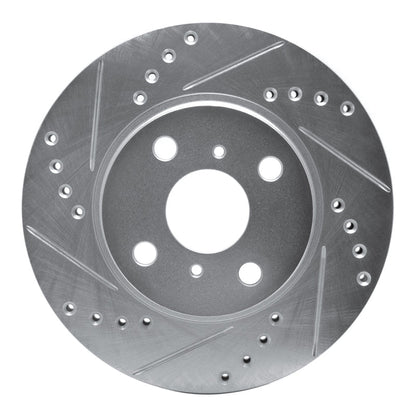 R1 Concepts Toyota Prius Front Left Drilled & Slotted Silver Brake Rotor (Part  RNCEDZ - 76074L) | rncEDZ - 76074L - JDMuscleSPK987565